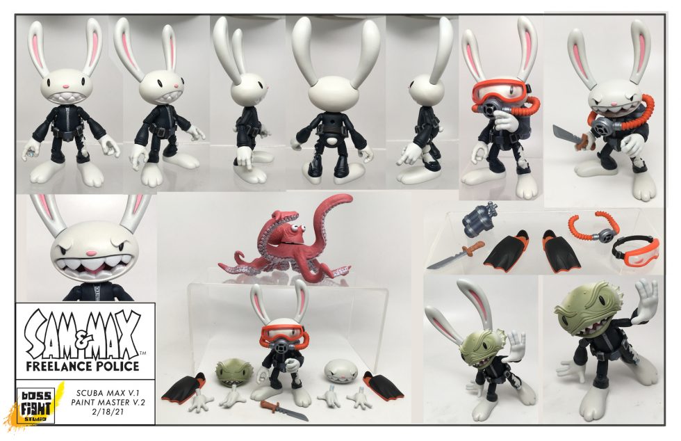 New Sam & Max Figures Coming! | Boss Fight Studio